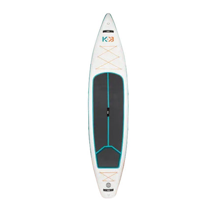 K&B Sport Touring Inflatable Paddle Board 12' - White