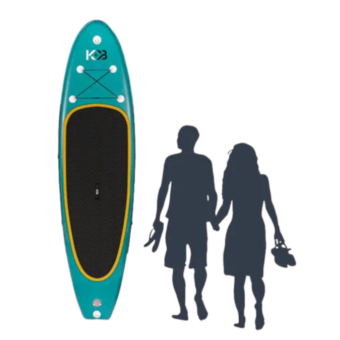 K&B Sport Inflatable Paddle Board 10' - Teal