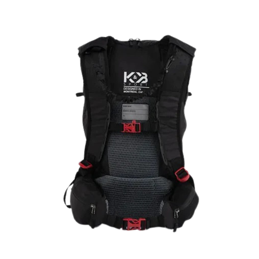 K B Sport Approach Touring Backpack Black The Quantum Study