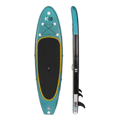 K&B Sport Inflatable Paddle Board 10' - Teal