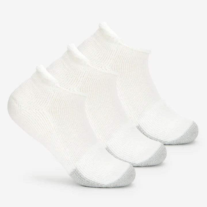 Thorlo Unisex Maximum Cushion Rolltop Tennis Ankle Socks (3 Pack)